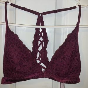 Maroon VS Bralette